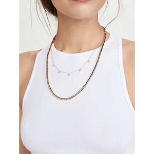 Roxanne Assoulin Long Peacoat U Tube Necklace